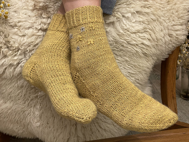 Calcetines tejidos