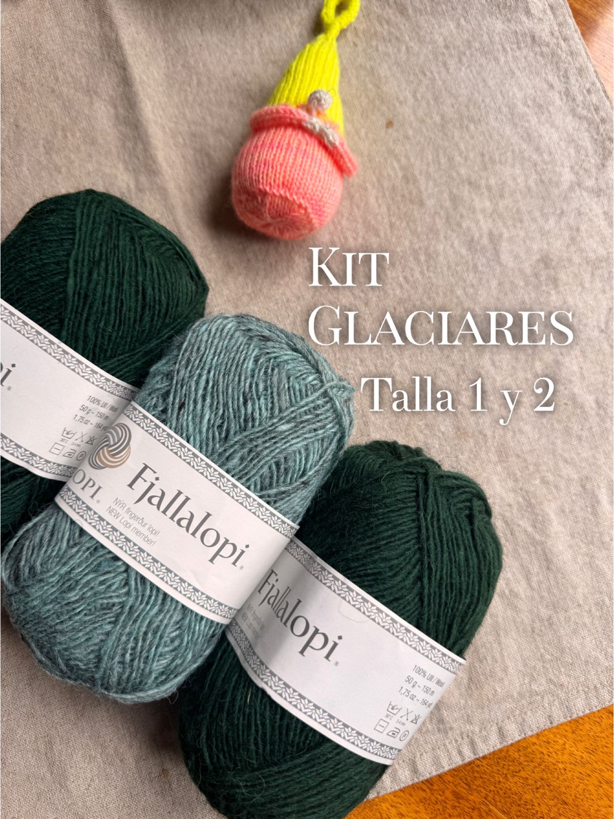 Kit Glaciares 1 y 2 Polina Pullover