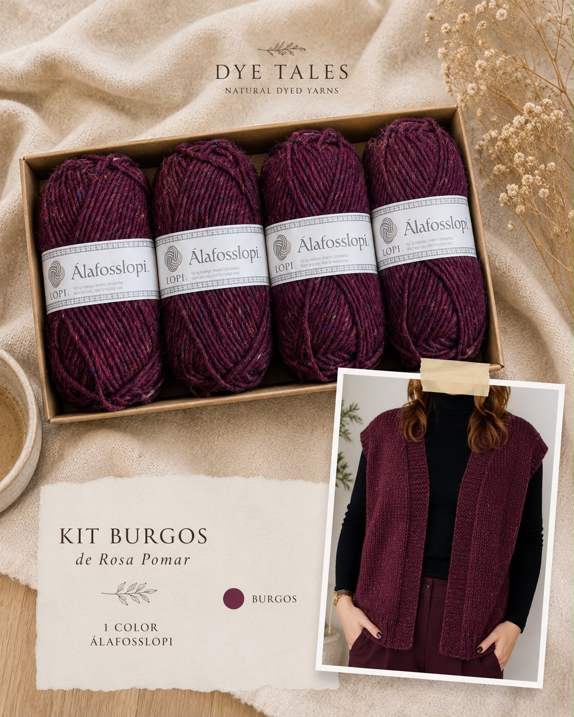 Kit Burgos de Rosa Pomar