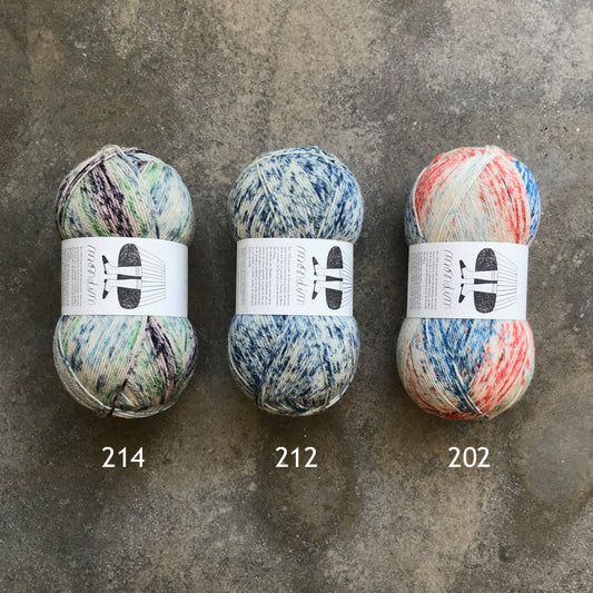Lana Mondim de Rosa Pomar en colores 202, 214, 212