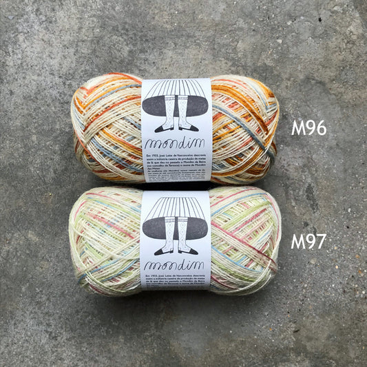 Lana Mondim de Rosa Pomar en colores M97, M96