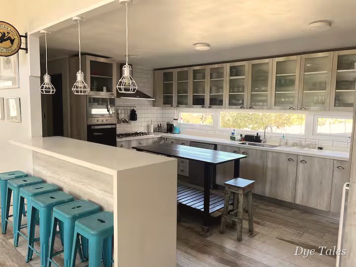 Cocina de la casa del retiro
